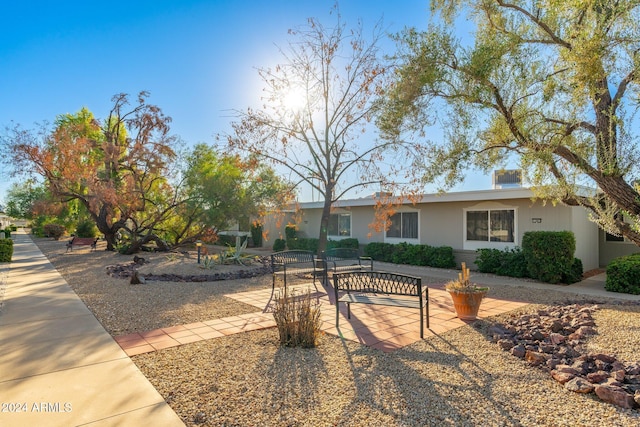 view of ranch-style home