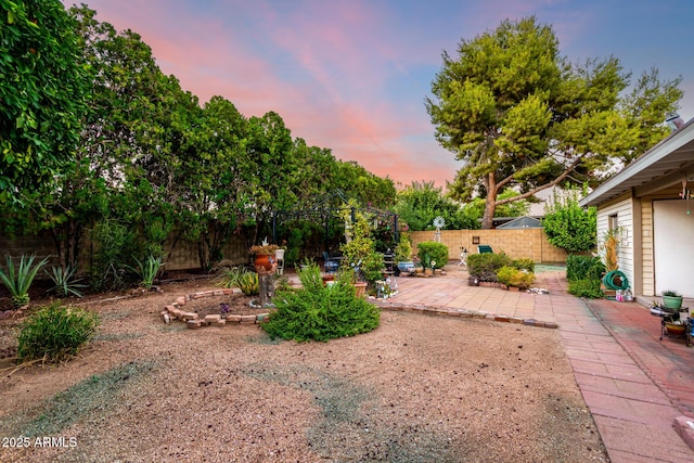 4046 E Crocus Dr, Phoenix, AZ 85032 - fenced backyard featuring a patio area