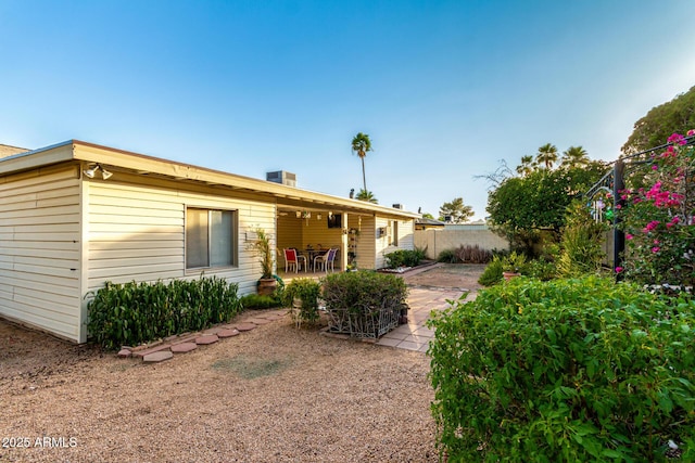 4046 E Crocus Dr, Phoenix, AZ 85032 - back of house featuring a patio area