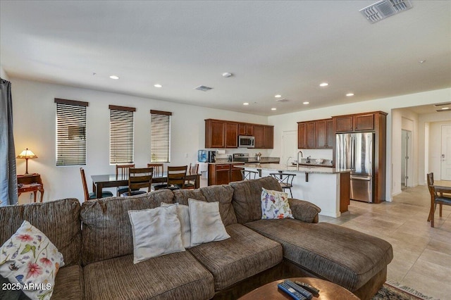 view of living room