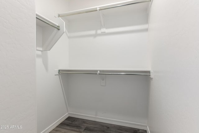 8208 W Albeniz Pl, Phoenix, AZ 85043 - spacious closet with dark wood finished floors
