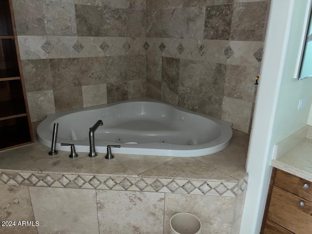 bathroom featuring a bathtub