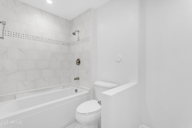 4200 N Miller Rd Unit 112, Scottsdale, AZ 85251 - full bathroom featuring toilet and washtub / shower combination