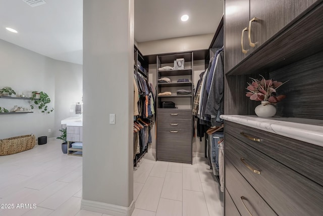 view of spacious closet