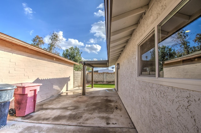 view of patio / terrace