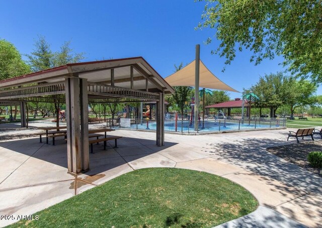 25974 W Horsham Dr, Buckeye, AZ 85396 - surrounding community with a gazebo and a pool