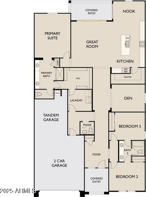 15794 W Cheryl Dr, Waddell, AZ 85355 - view of home floor plan