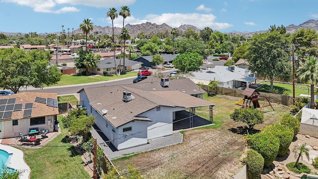 615 E Winter Dr, Phoenix, AZ 85020 - aerial view of residential area with mountains