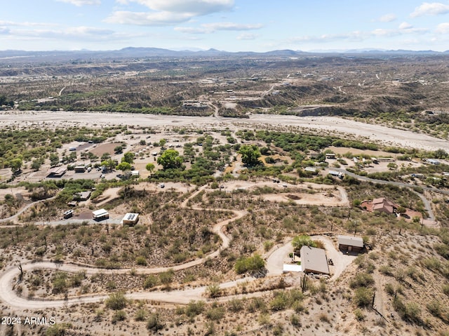 36855 S Rincon Rd, Wickenburg, AZ 85390 - bird's eye view featuring a mountain view