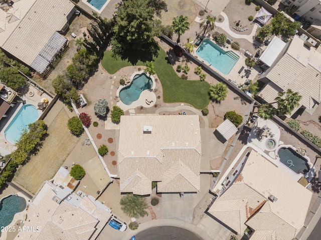 19010 N 35th Way, Phoenix, AZ 85050 - aerial view of property's location with a pool area