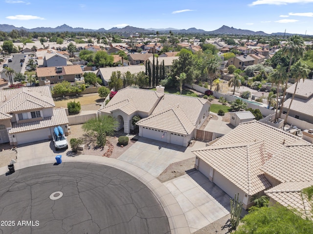 19010 N 35th Way, Phoenix, AZ 85050 - aerial view of residential area featuring mountains