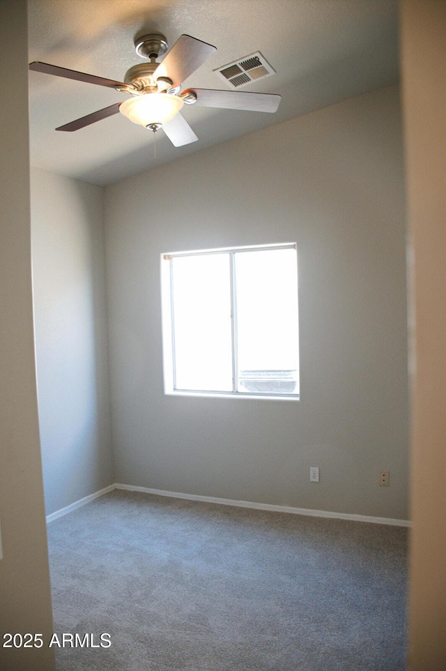749 N 99th St, Mesa, AZ 85207 - empty room featuring carpet flooring, baseboards, and a ceiling fan