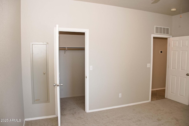 749 N 99th St, Mesa, AZ 85207 - unfurnished bedroom featuring carpet, a spacious closet, a closet, and baseboards