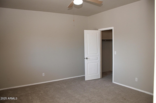 749 N 99th St, Mesa, AZ 85207 - unfurnished bedroom with carpet, a spacious closet, and baseboards