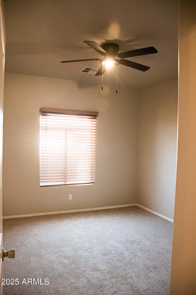 749 N 99th St, Mesa, AZ 85207 - carpeted empty room featuring a ceiling fan and baseboards