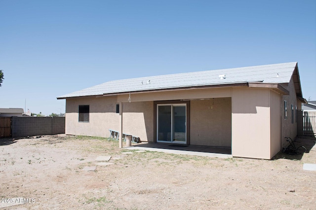749 N 99th St, Mesa, AZ 85207 - rear view of property with fence and a patio