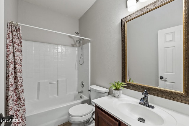 1125 E San Carlos Way, Chandler, AZ 85249 - bathroom featuring vanity and shower / tub combo with curtain