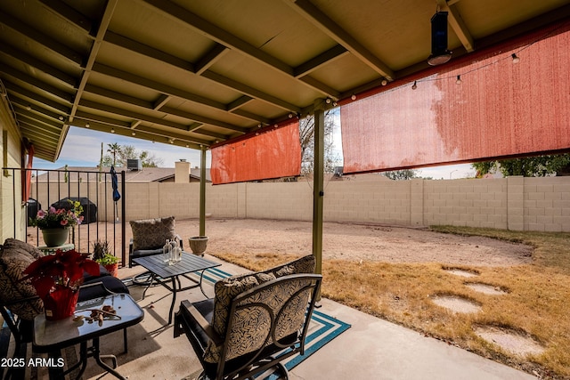 view of patio / terrace