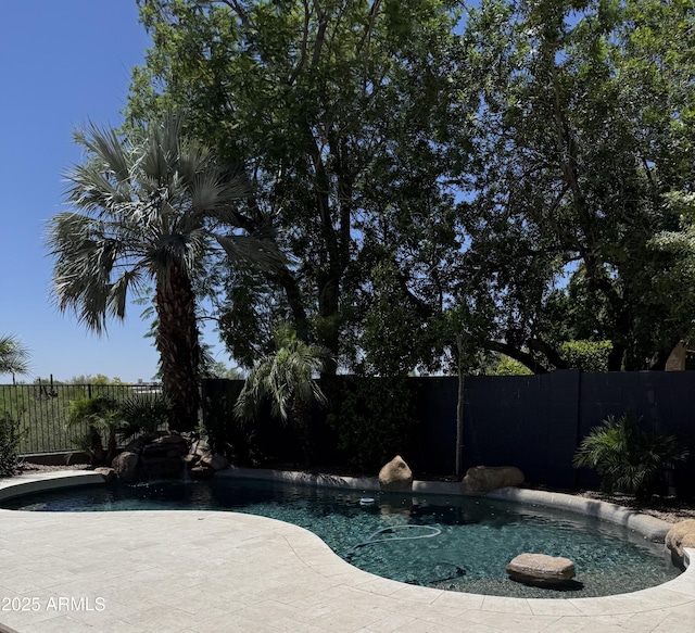 33220 N 60th Way, Scottsdale, AZ 85266 - view of swimming pool with a fenced backyard