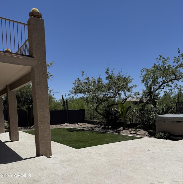 33220 N 60th Way, Scottsdale, AZ 85266 - fenced backyard featuring a patio area