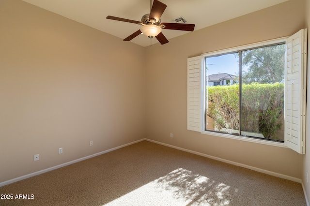 4241 E Andre Ave, Gilbert, AZ 85298 - unfurnished room with carpet and ceiling fan