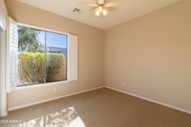 4241 E Andre Ave, Gilbert, AZ 85298 - empty room featuring carpet floors and a ceiling fan