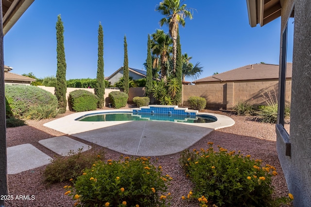 4241 E Andre Ave, Gilbert, AZ 85298 - view of swimming pool featuring a patio area and a fenced backyard