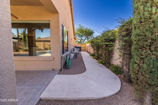4241 E Andre Ave, Gilbert, AZ 85298 - fenced backyard featuring a patio area
