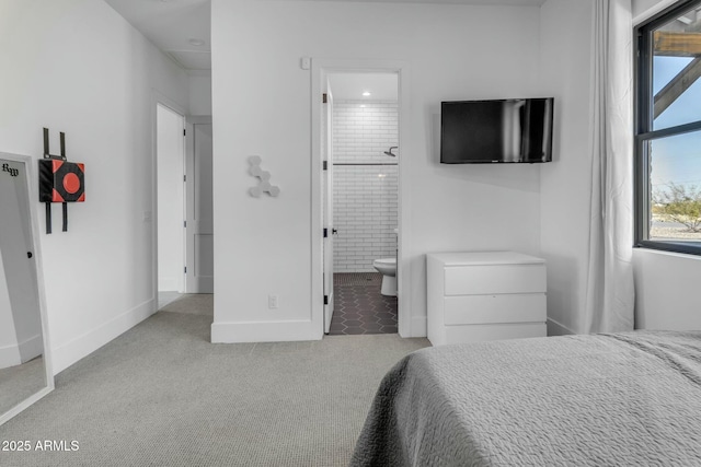 35150 N Bell Rd, Queen Creek, AZ 85144 - carpeted bedroom featuring connected bathroom and baseboards