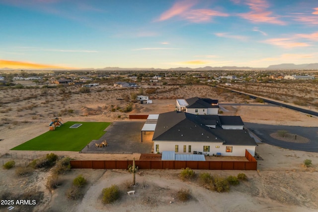 35150 N Bell Rd, Queen Creek, AZ 85144 - aerial view with view of desert