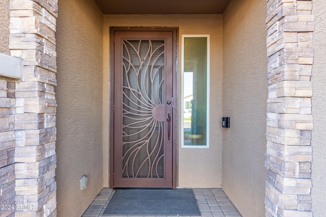 view of property entrance