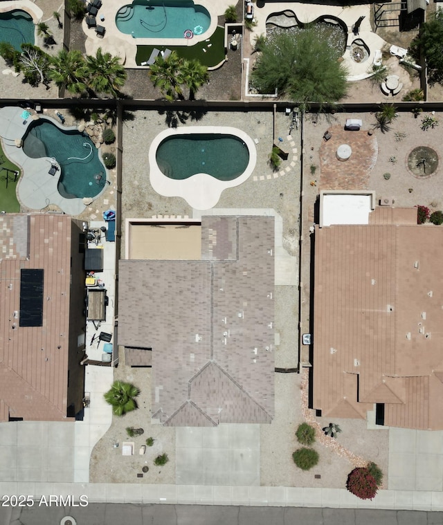 1801 W Nighthawk Way, Phoenix, AZ 85045 - aerial view of property's location featuring a pool