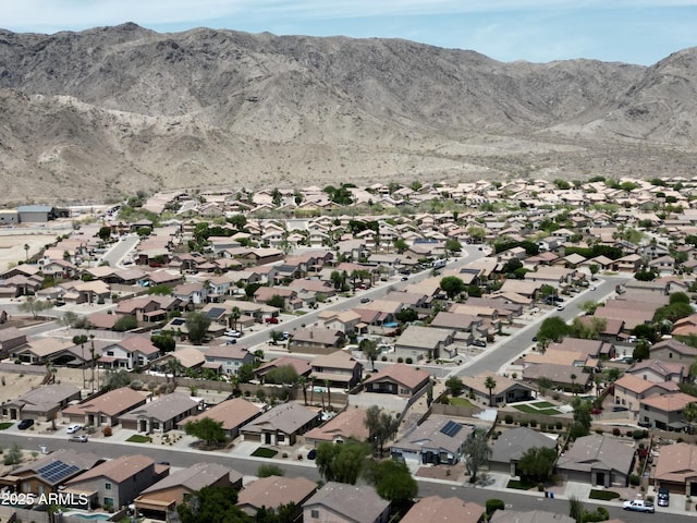 1801 W Nighthawk Way, Phoenix, AZ 85045 - aerial view of property and surrounding area featuring a mountain backdrop and nearby suburban area