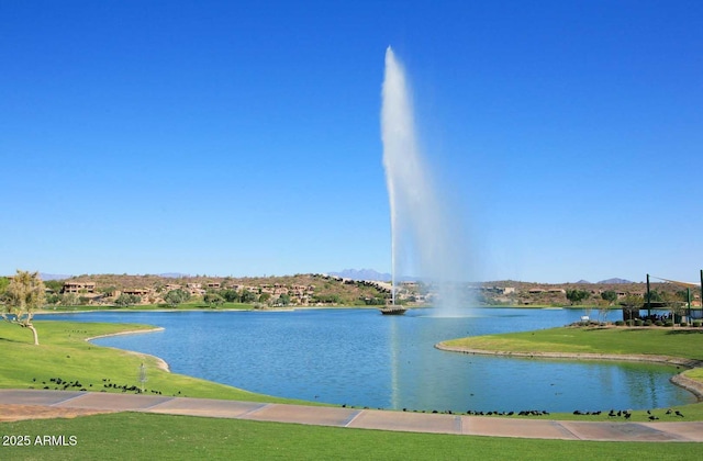 property view of water