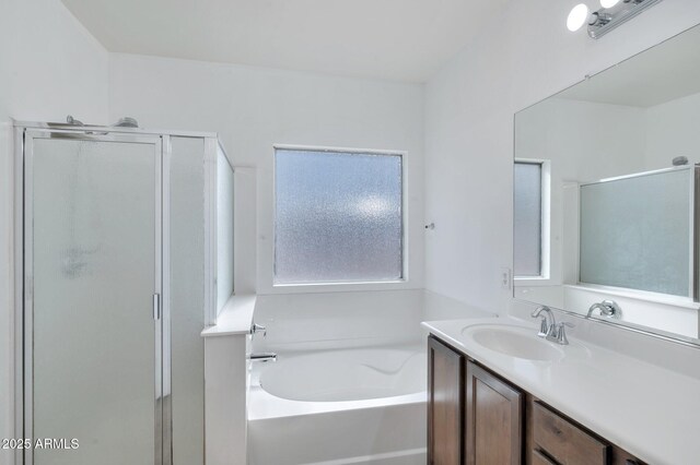11669 N 165th Ave, Surprise, AZ 85388 - full bath with a bath, a shower stall, and vanity