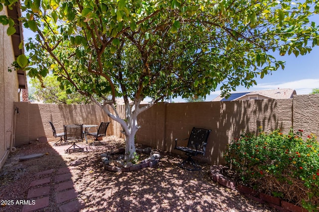 20769 N 106th Ln, Peoria, AZ 85382 - fenced backyard with a patio area