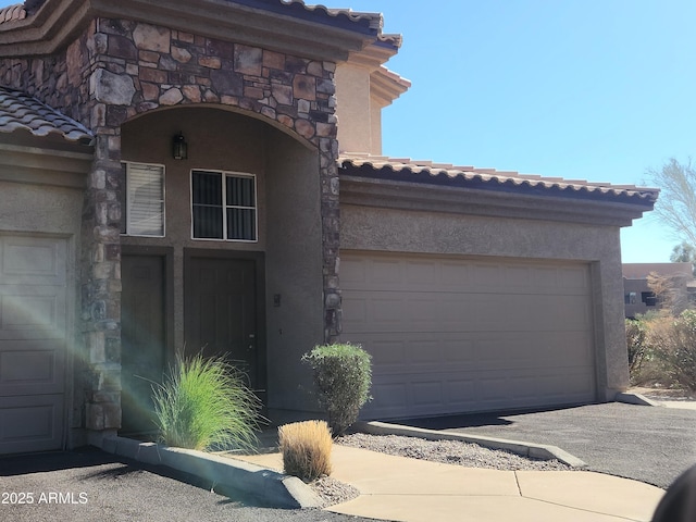 exterior space with driveway