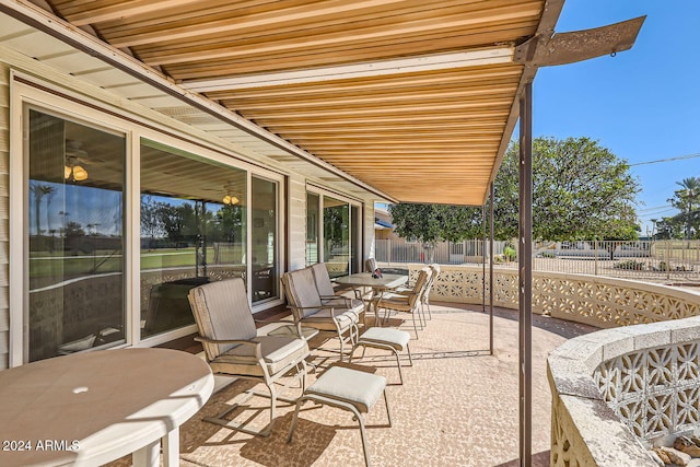 view of patio / terrace