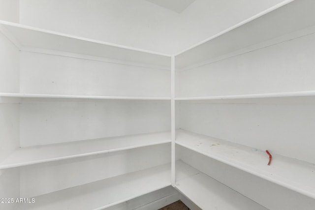view of pantry