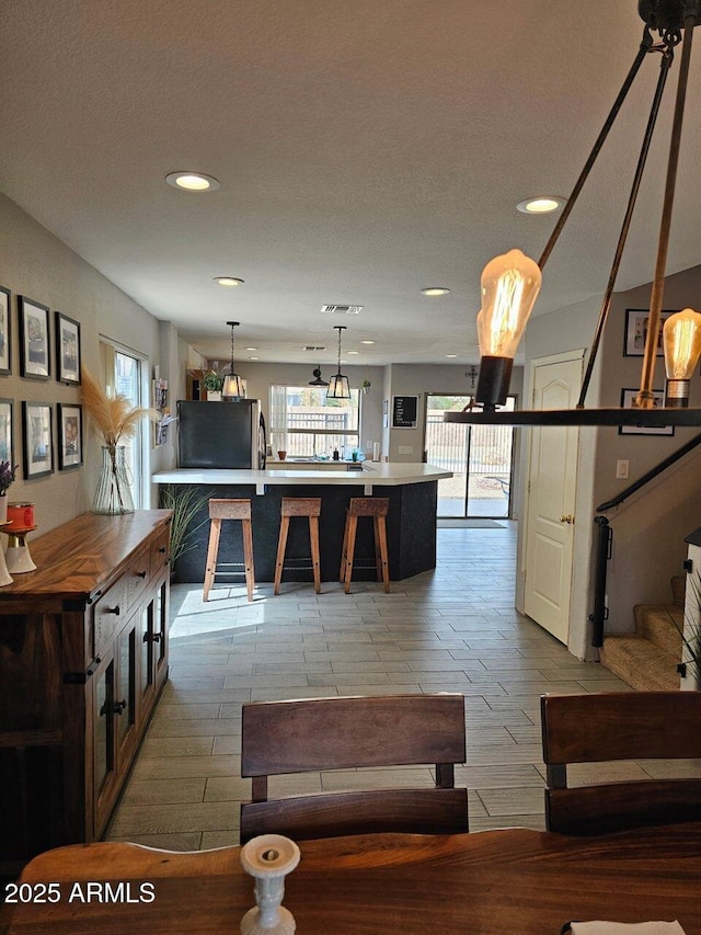 2514 W Big Oak St, Phoenix, AZ 85085 - living area with plenty of natural light, recessed lighting, and visible vents