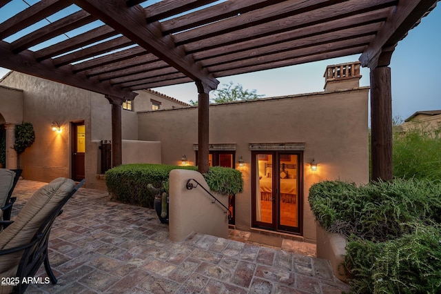 40039 N 107th Pl, Scottsdale, AZ 85262 - view of patio / terrace with a pergola