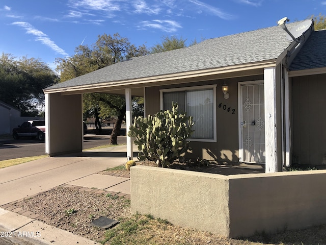 4042 E Carson Rd, Phoenix, AZ 85042 - view of covered porch