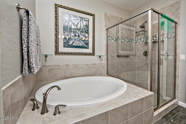7769 E Lavender Loop, Prescott Valley, AZ 86315 - full bath featuring a garden tub and a shower stall