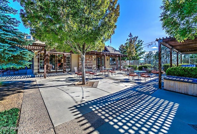 7769 E Lavender Loop, Prescott Valley, AZ 86315 - view of patio featuring a pergola