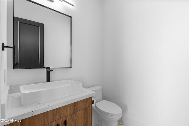 3354 E Jaeger Cir, Mesa, AZ 85213 - bathroom featuring vanity and toilet