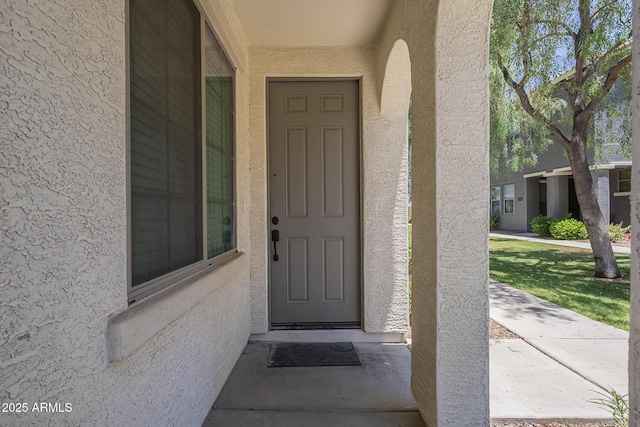 3451 S Wren Dr, Gilbert, AZ 85297 - property entrance featuring stucco siding