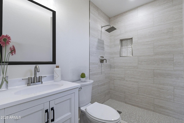 1210 W La Jolla Dr, Tempe, AZ 85282 - full bathroom featuring tiled shower and vanity