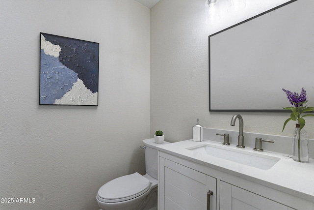 1210 W La Jolla Dr, Tempe, AZ 85282 - half bath with vanity and toilet