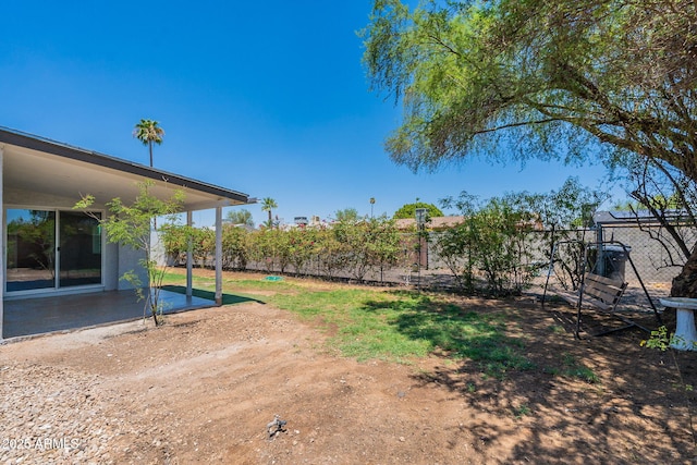 1210 W La Jolla Dr, Tempe, AZ 85282 - fenced backyard with a patio area