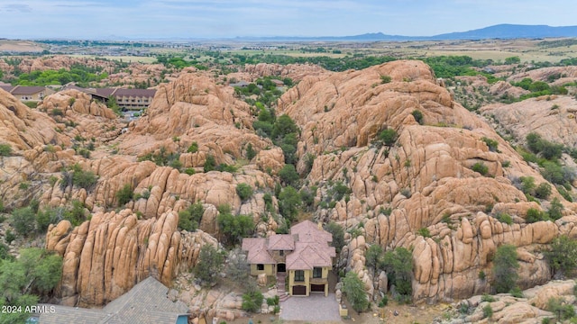 4393 N Twisted Trl, Prescott, AZ 86301 - bird's eye view with a mountain view